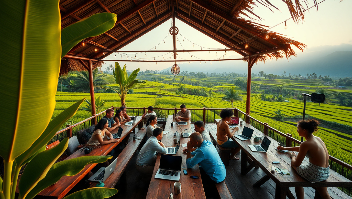 Thai island paradise with beachside co-working and tropical lifestyle