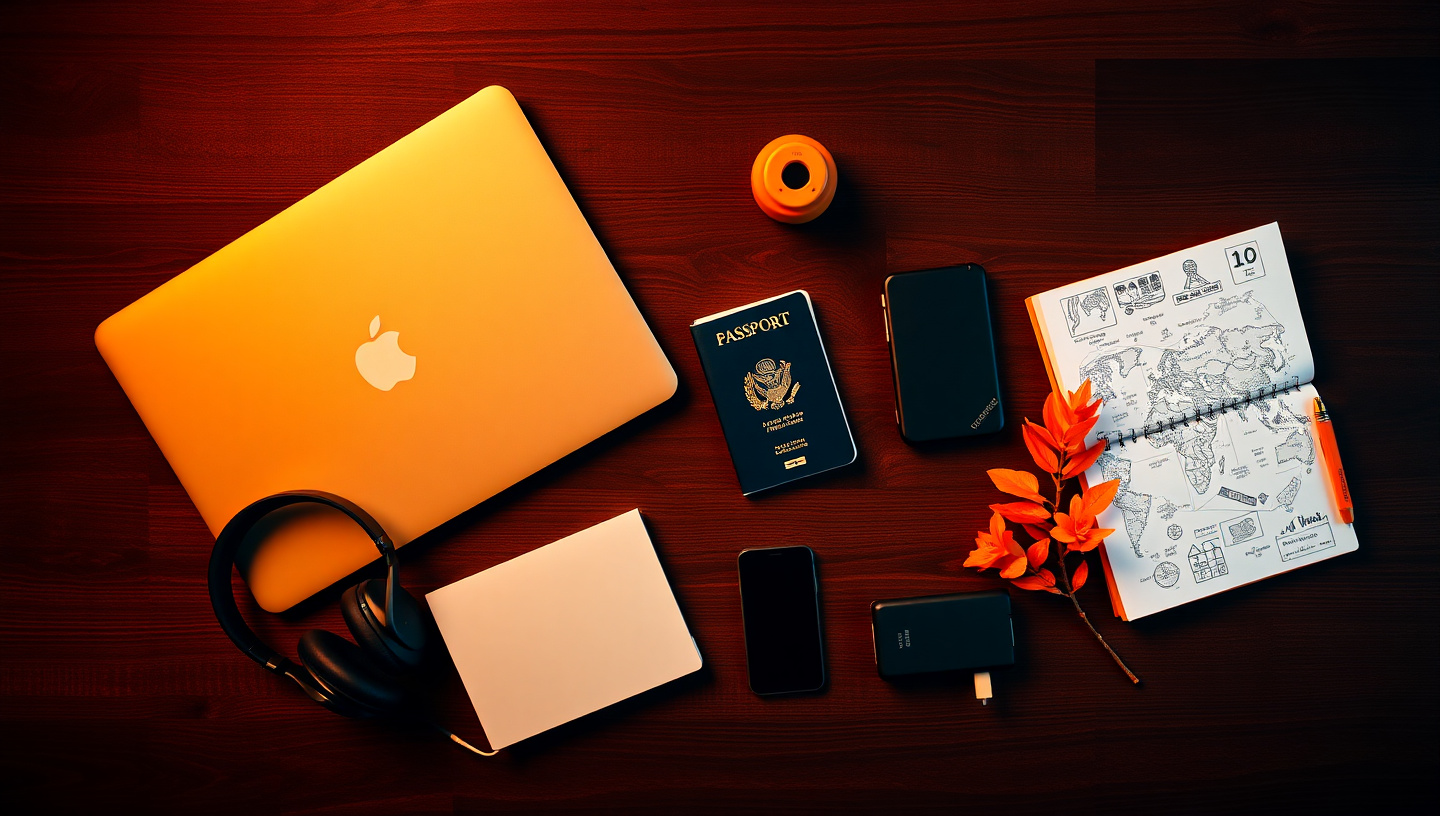 Digital nomad productivity tools and workspace setup resources